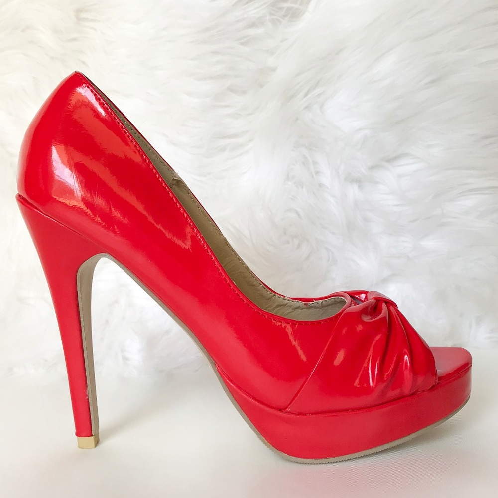 Wet Seal Peep Toe Platform Heels